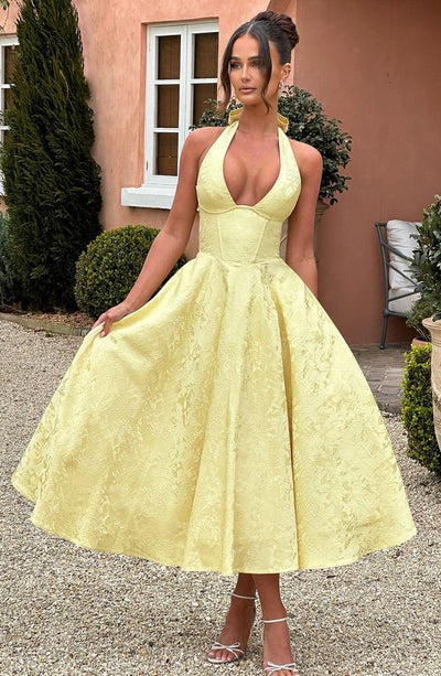 Stephanie Halter Midi Dress