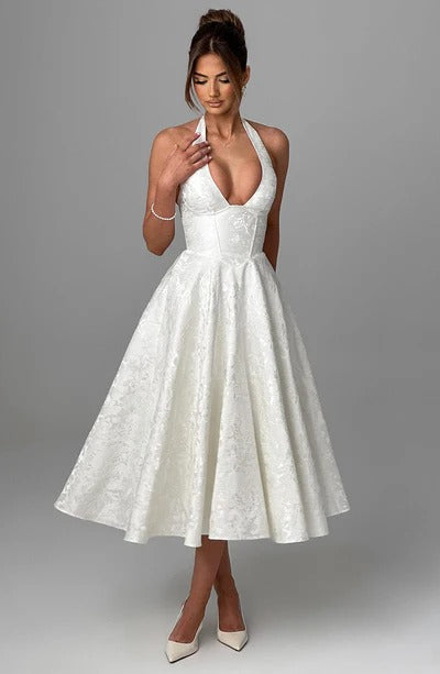 Stephanie Halter Midi Dress