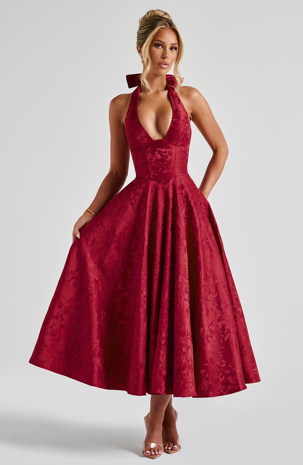 Stephanie Halter Midi Dress