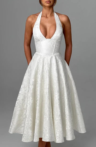 Stephanie Halter Midi Dress