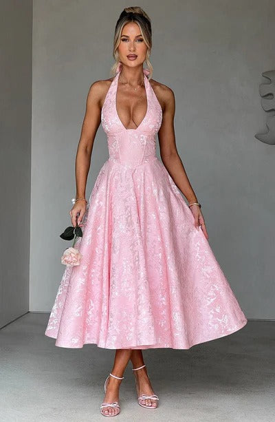 Stephanie Halter Midi Dress