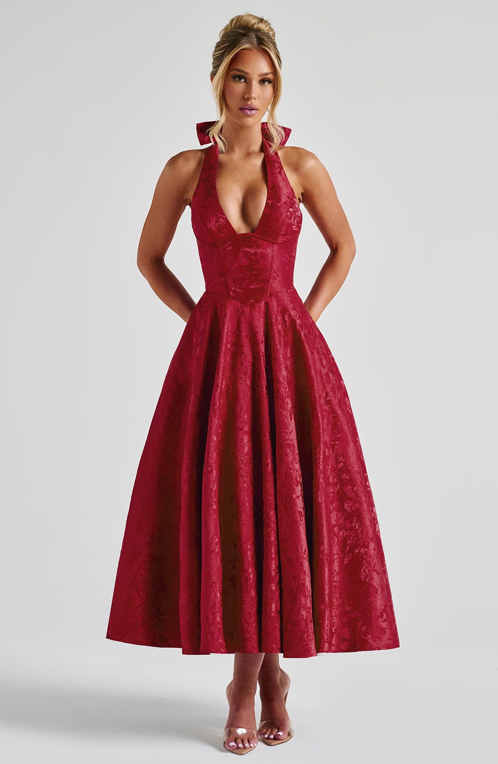 Stephanie Halter Midi Dress