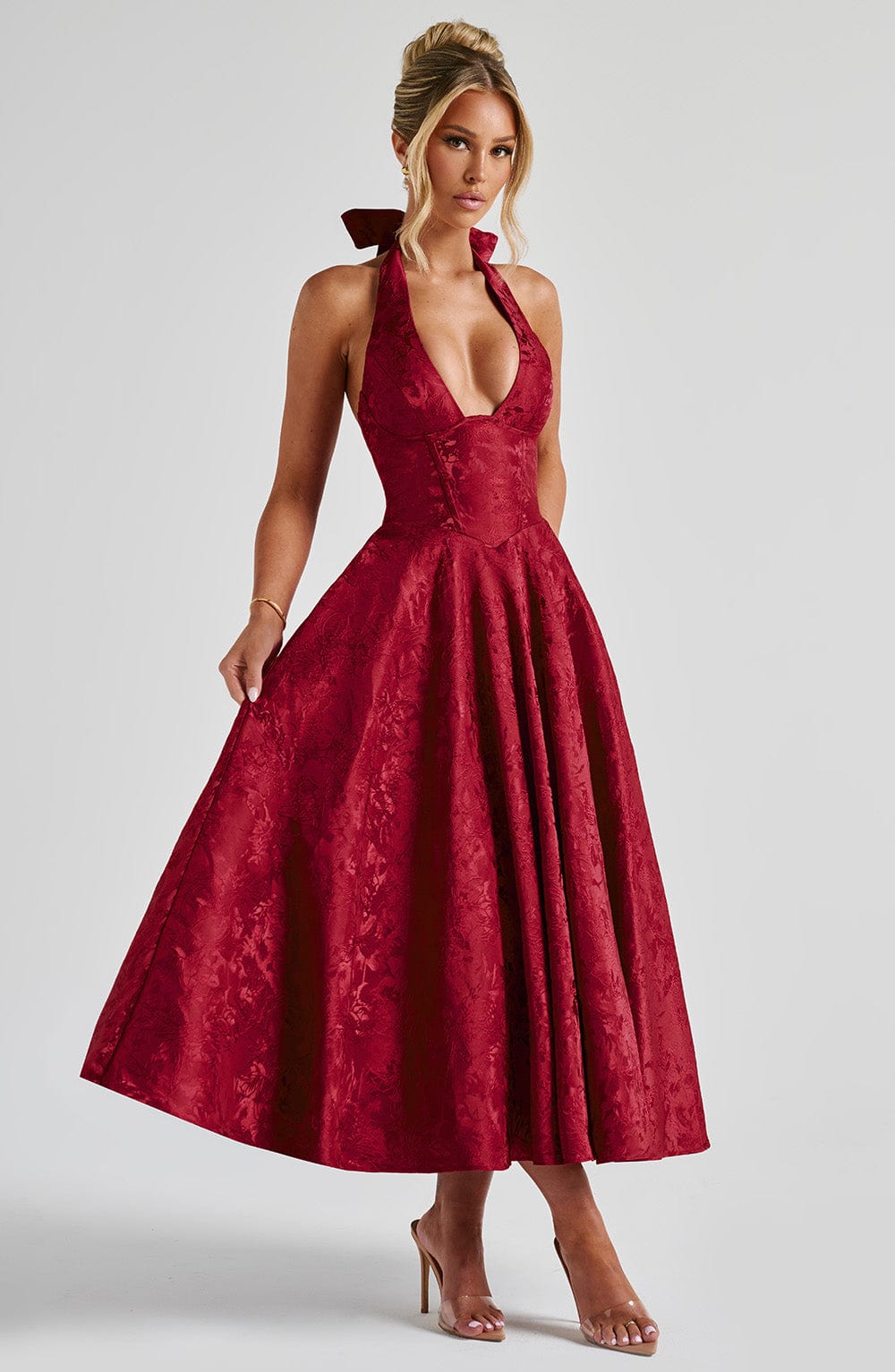 Stephanie Halter Midi Dress