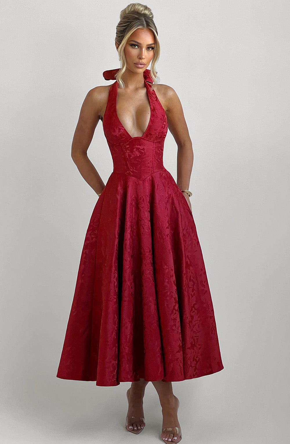 Stephanie Halter Midi Dress