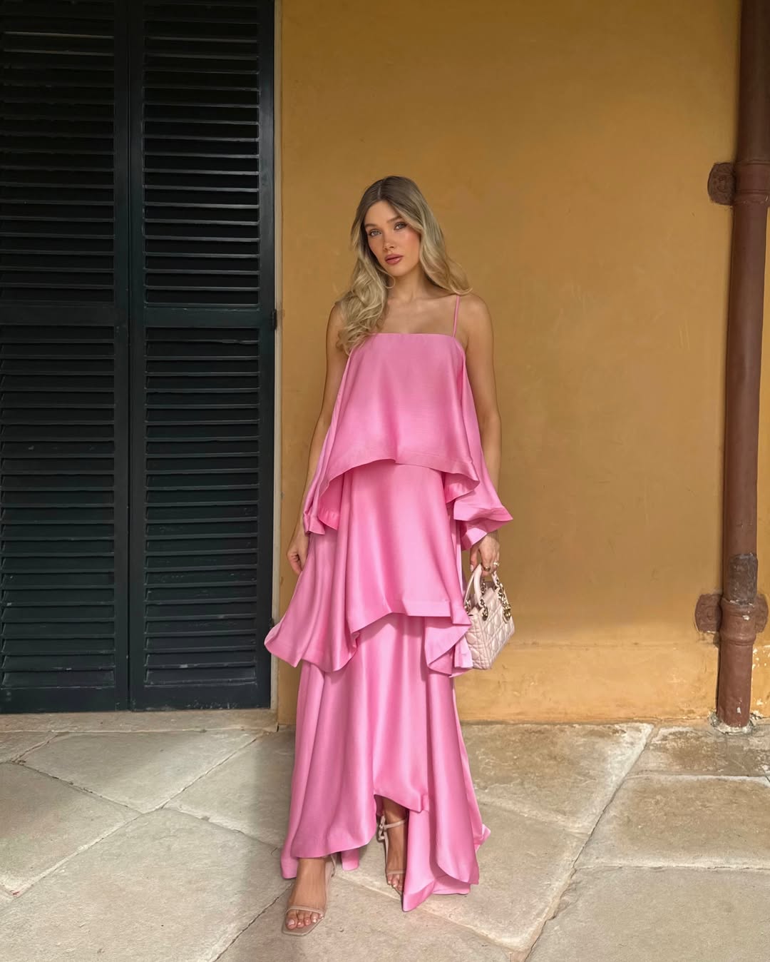 Stevie Spaghetti Maxi Dress