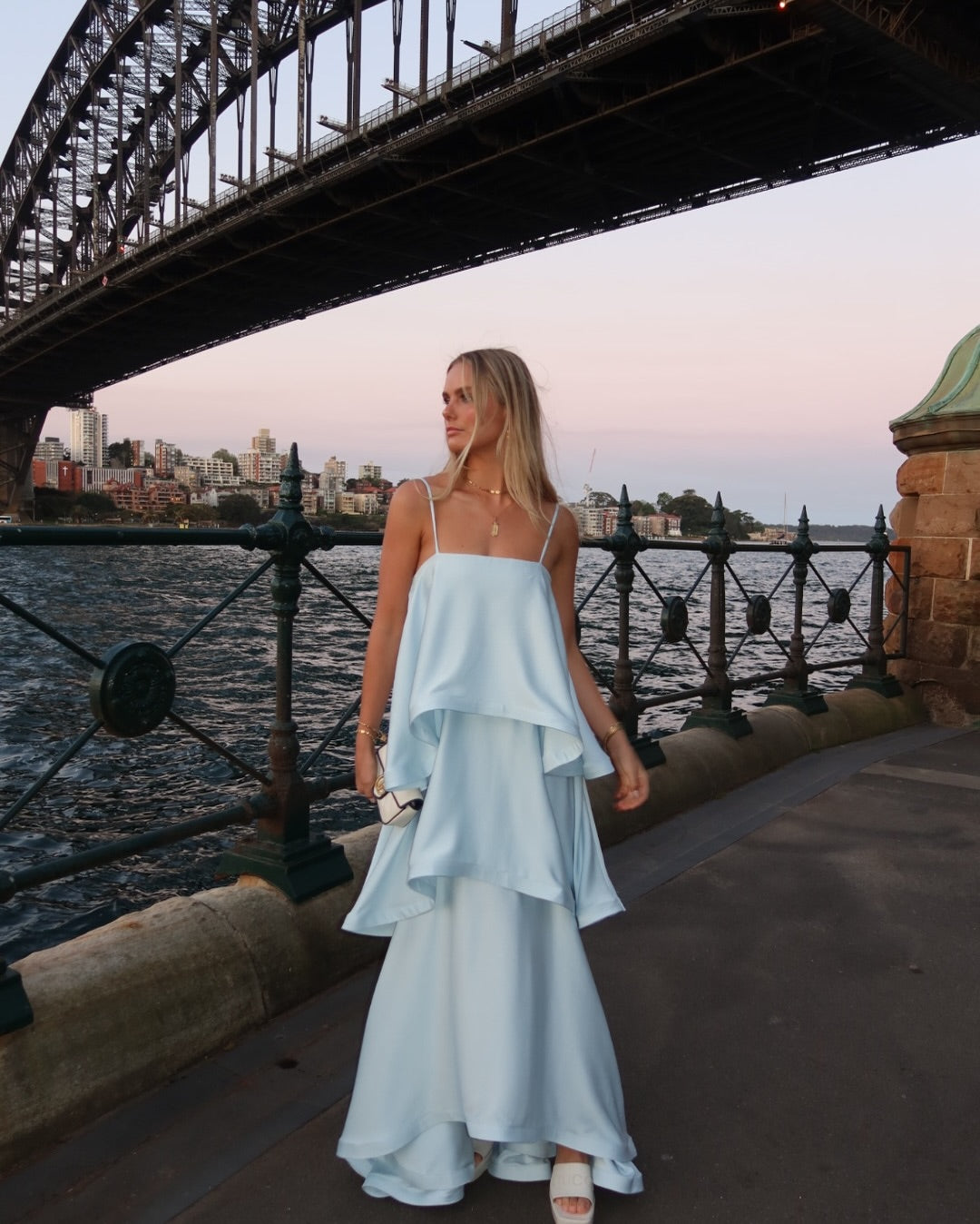Stevie Spaghetti Maxi Dress