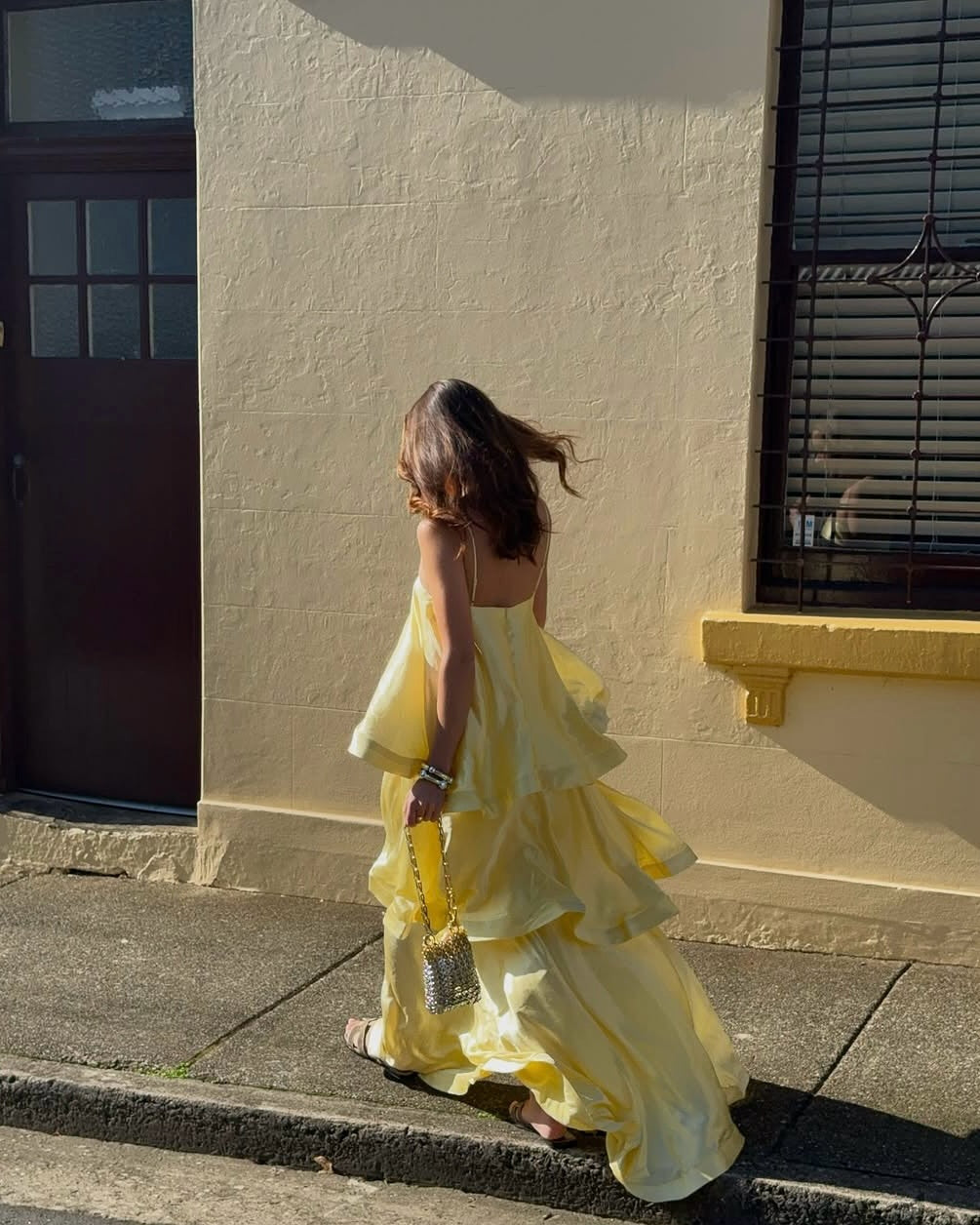 Stevie Spaghetti Maxi Dress