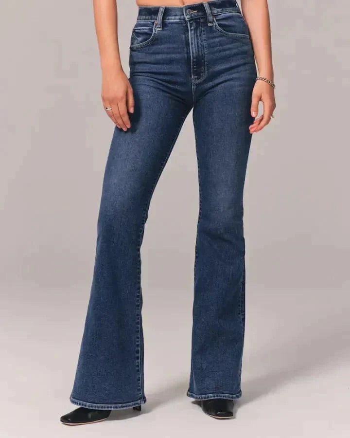 Sylvie High Waisted Jeans in Light Blue