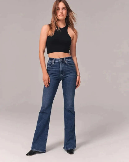 Sylvie High Waisted Jeans in Light Blue