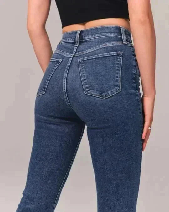 Sylvie High Waisted Jeans in Light Blue
