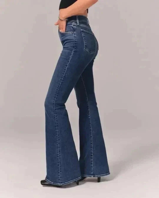 Sylvie High Waisted Jeans in Light Blue