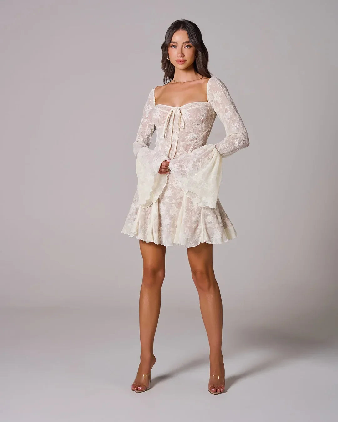Teagan Long Mini Dress