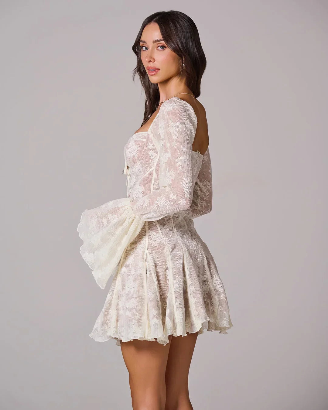 Teagan Long Mini Dress
