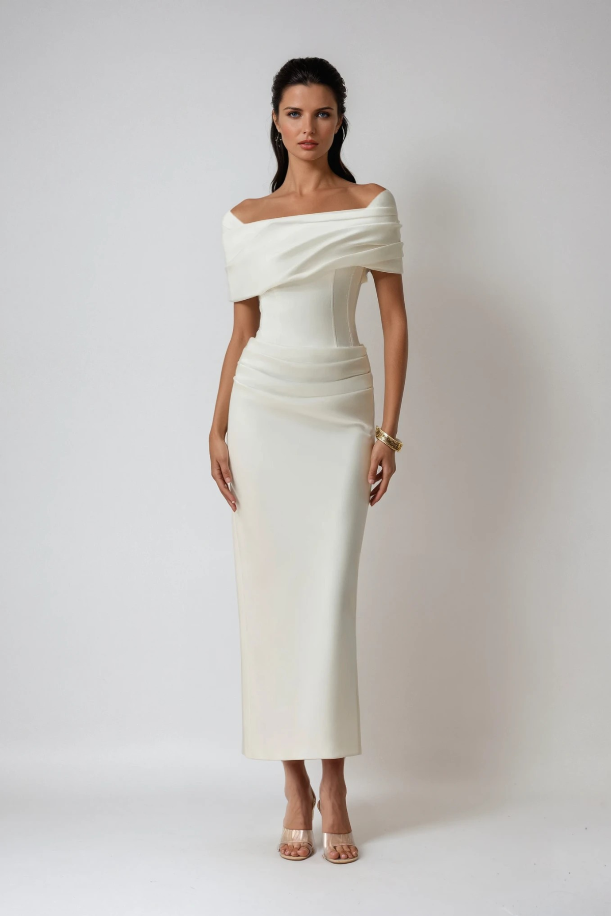 Thea Off-Shoulder Maxi Dress