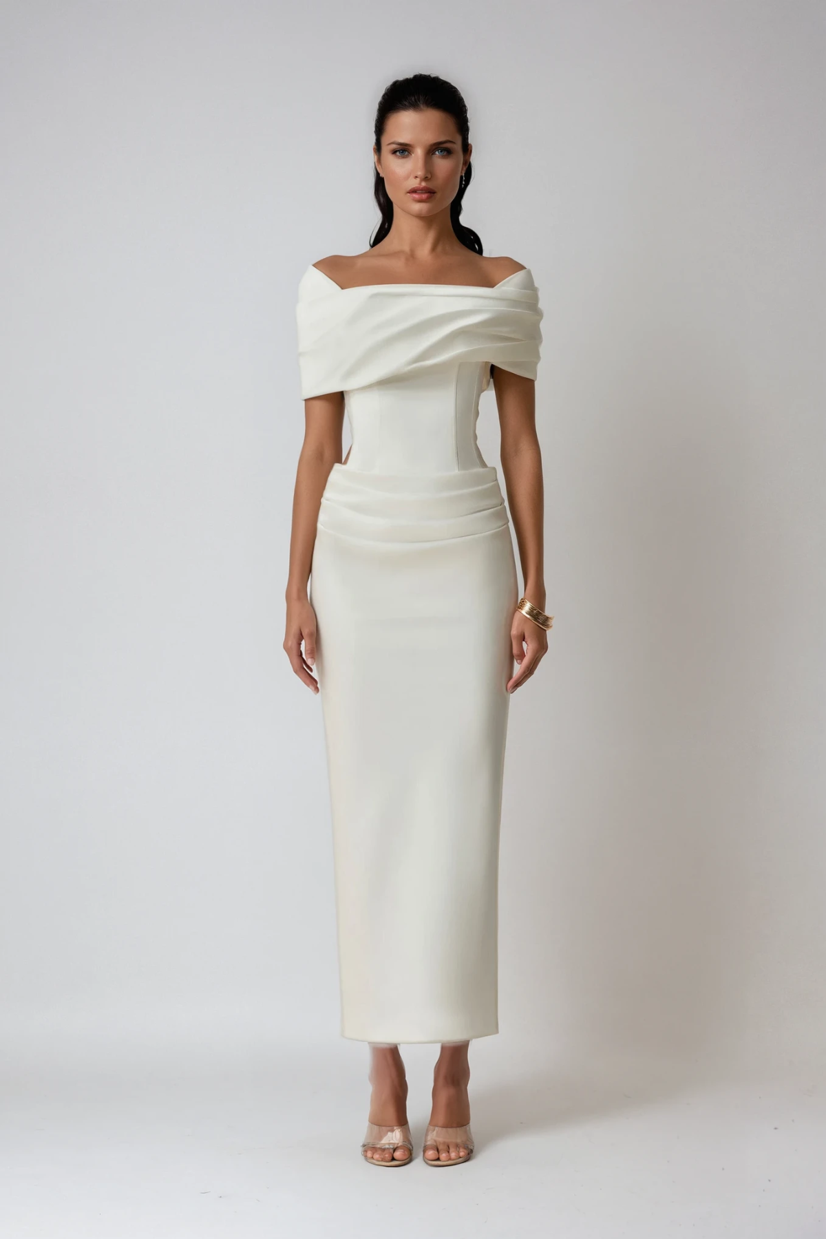 Thea Off-Shoulder Maxi Dress