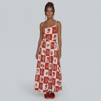 Vanessa Patchwork Maxi Dress