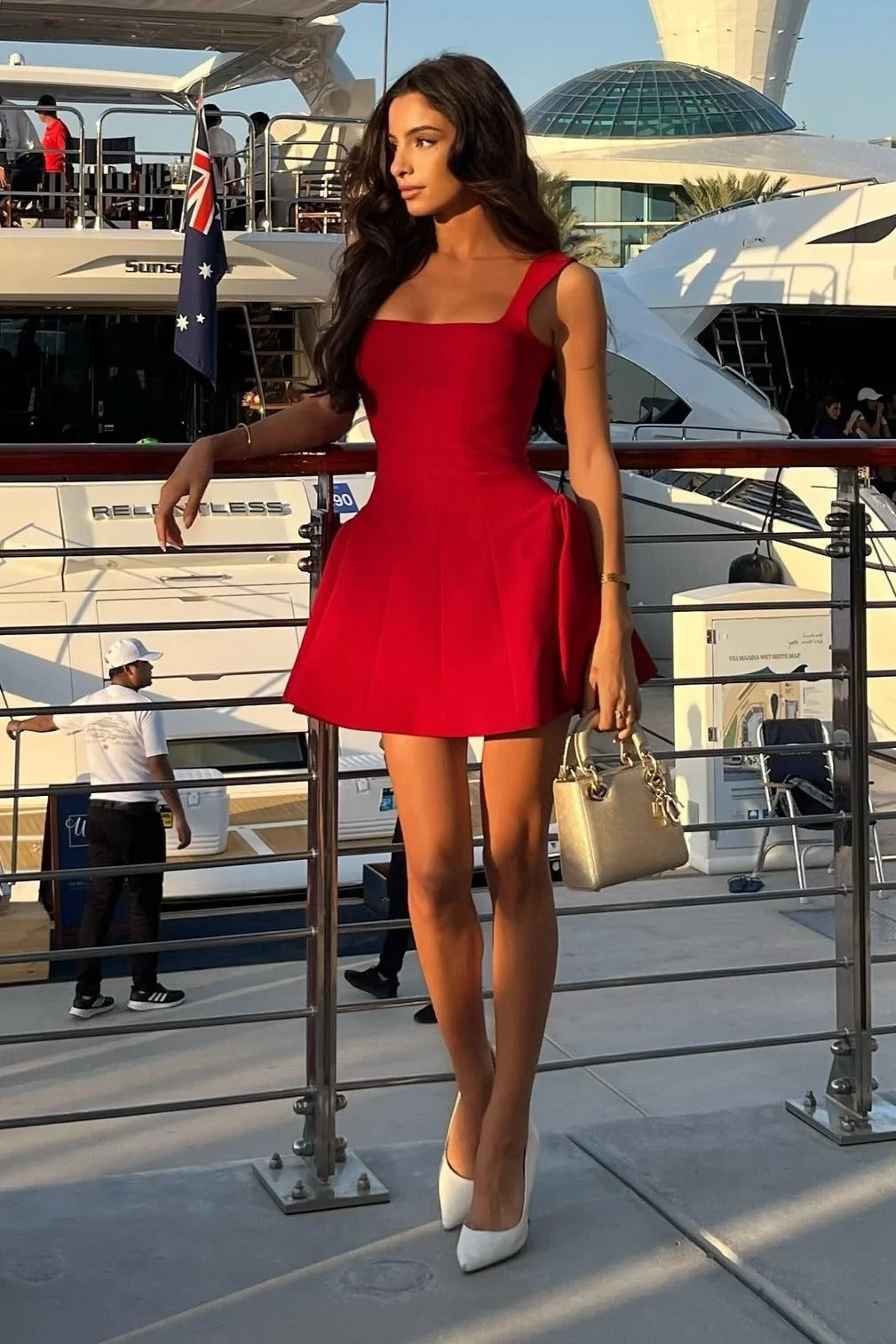 Vicky Sleeveless Mini Dress
