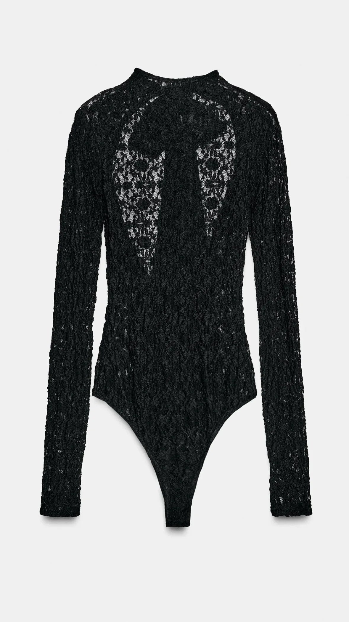 Vivian Lace Bow Set in Black