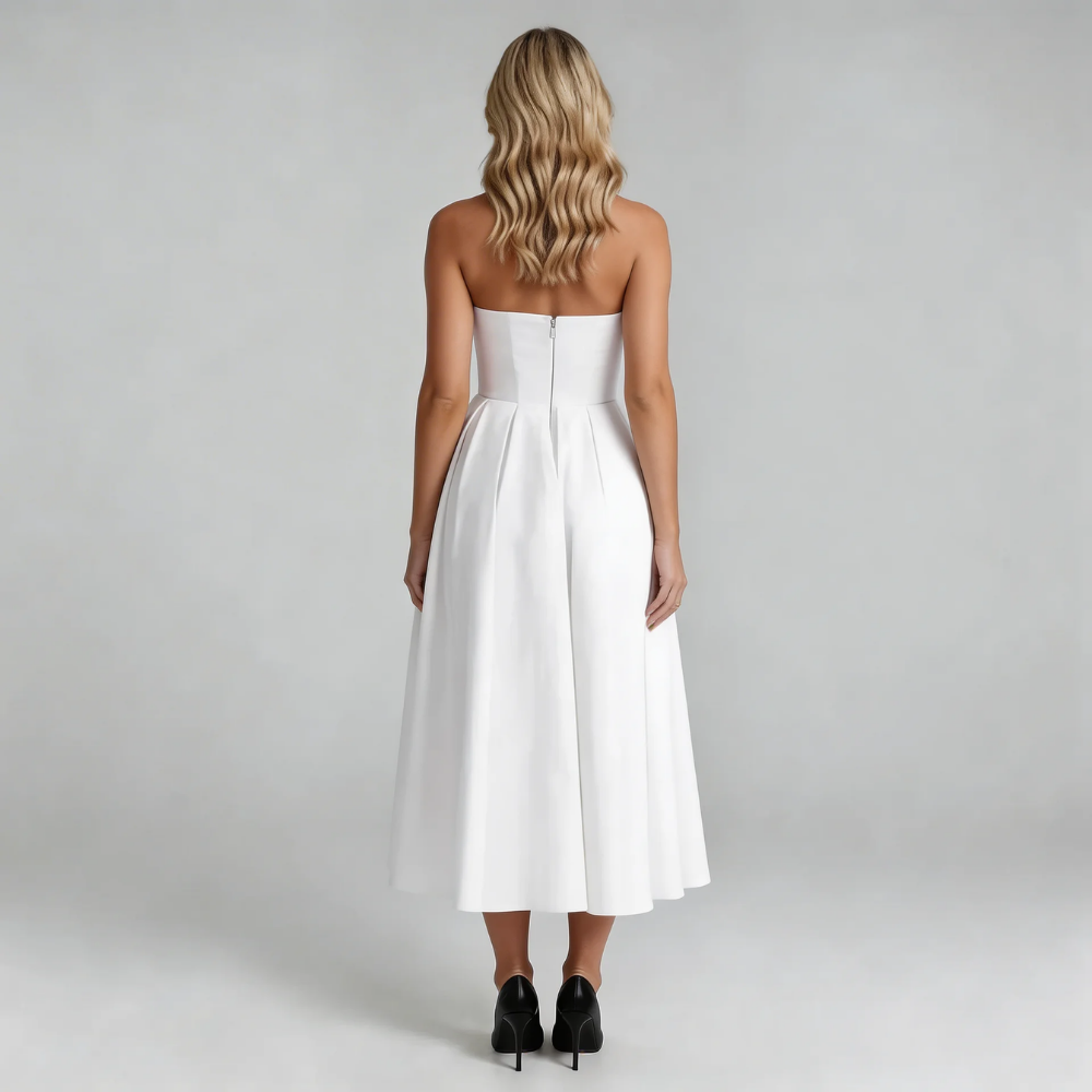 Serene Strapless Midi Dress - product image 6