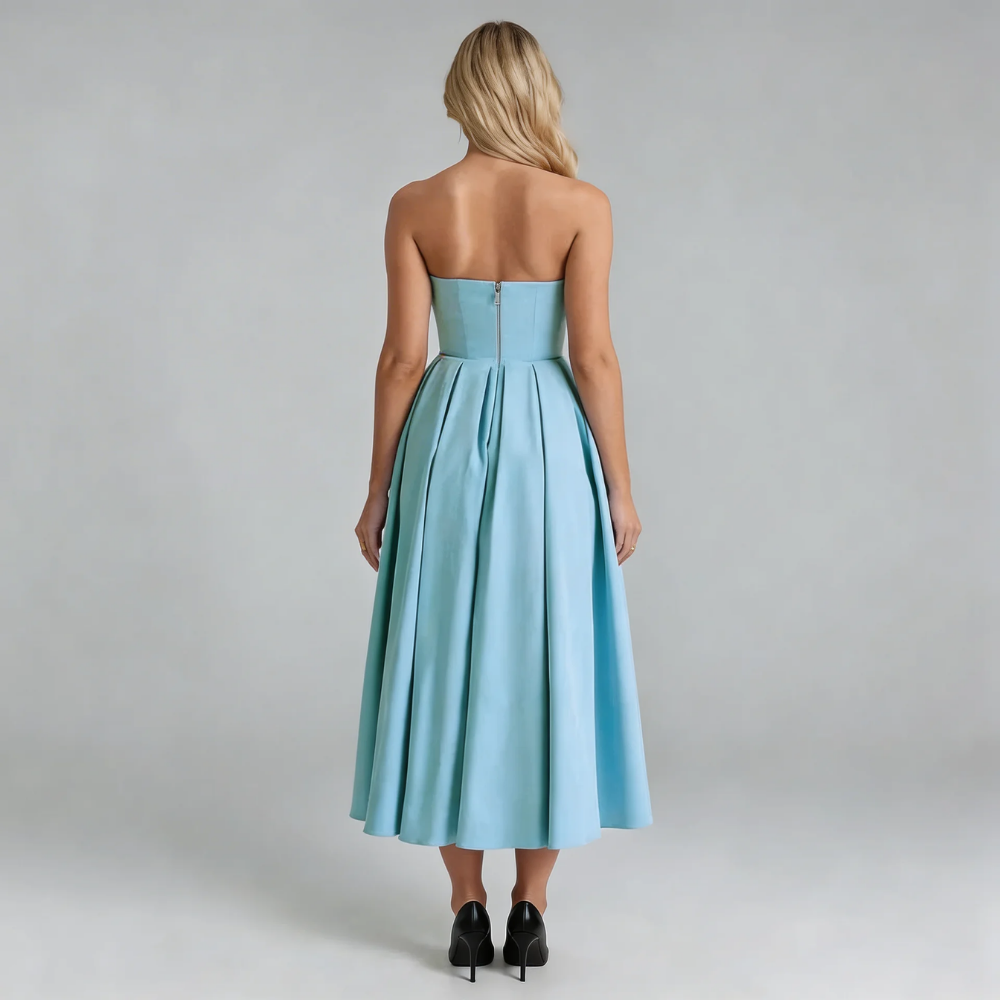 Serene Strapless Midi Dress - product image 8