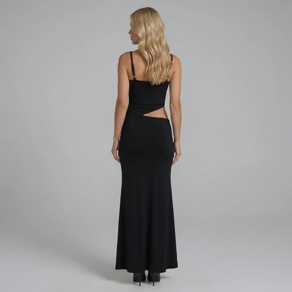 Viviana Mesh Maxi Dress