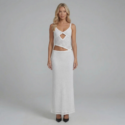 Viviana Mesh Maxi Dress