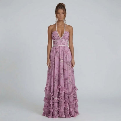 Seraphine Ruffle Maxi Dress - product image 5