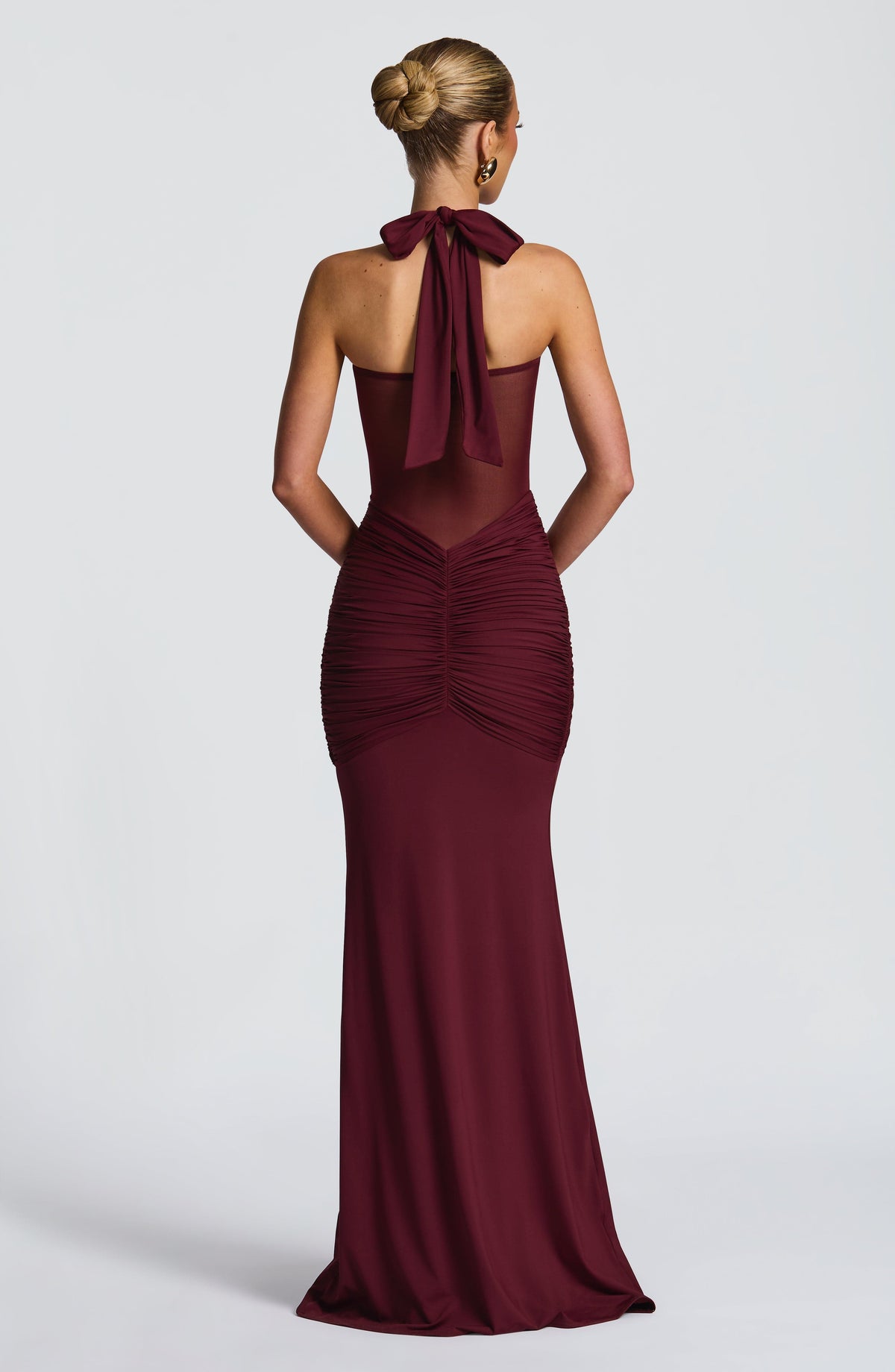 Vixen Ruched Maxi Dress