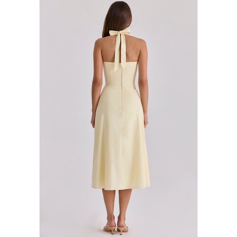 Whitney Halter Maxi Dress