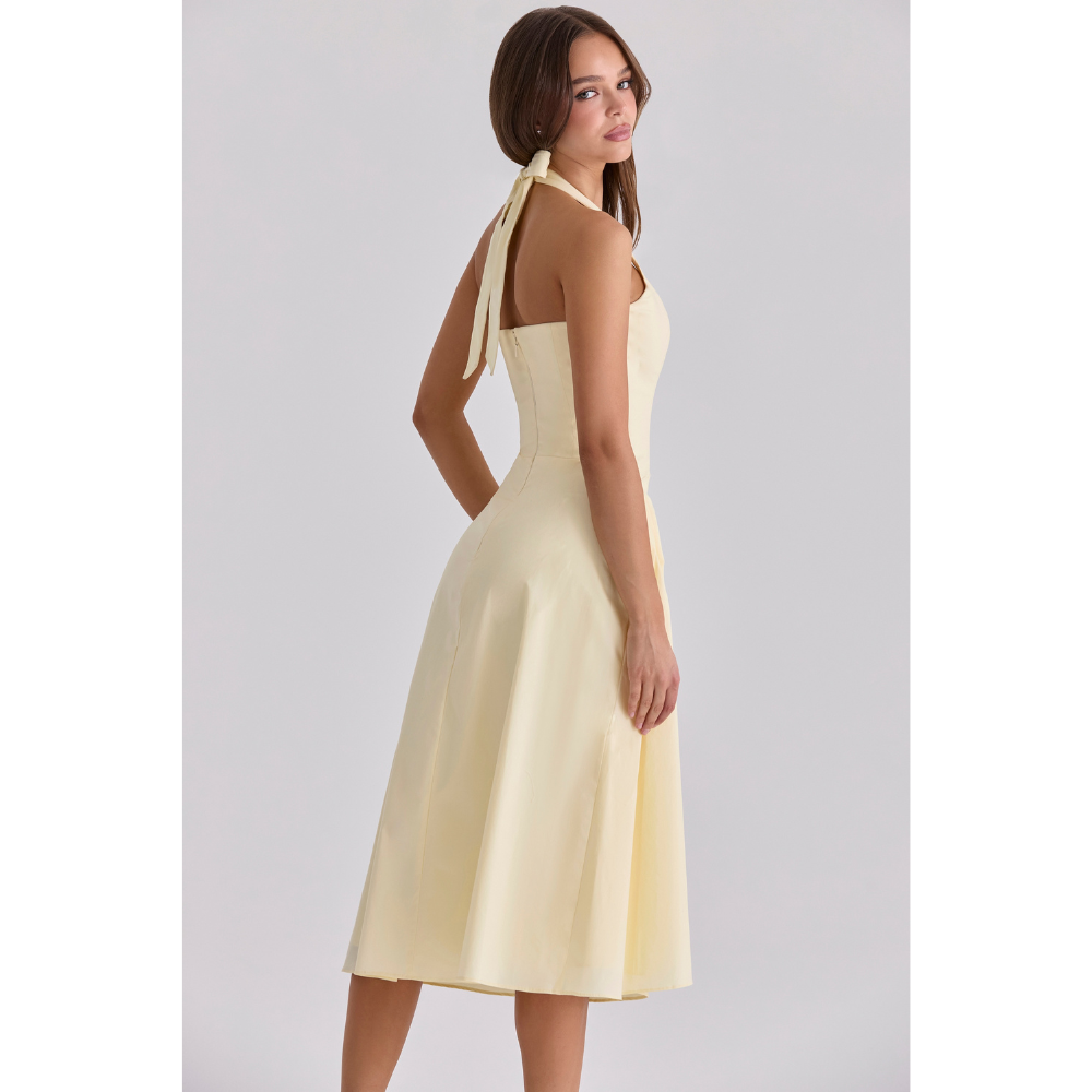 Whitney Halter Maxi Dress