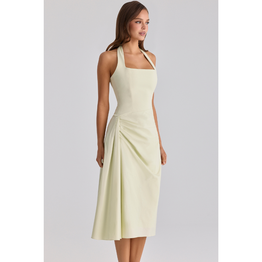 Whitney Halter Maxi Dress
