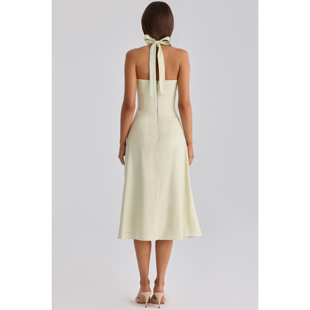 Whitney Halter Maxi Dress
