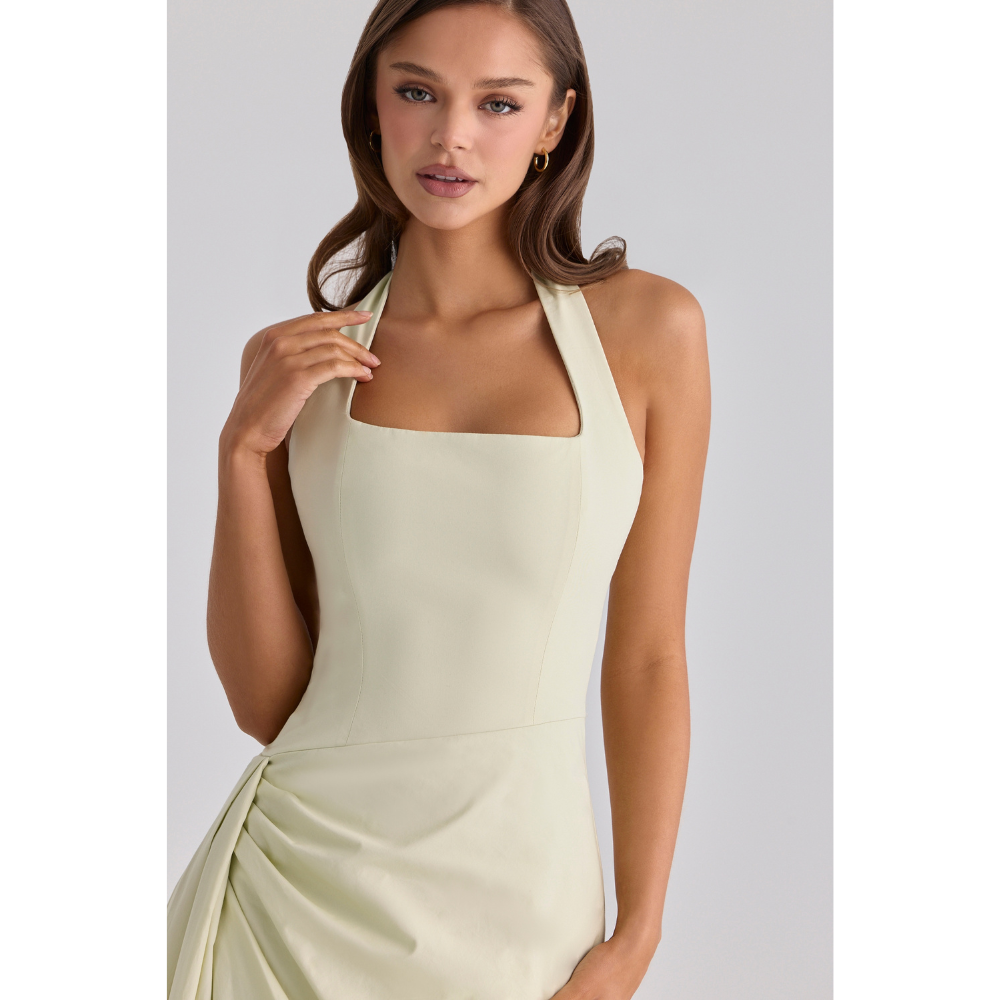 Whitney Halter Maxi Dress
