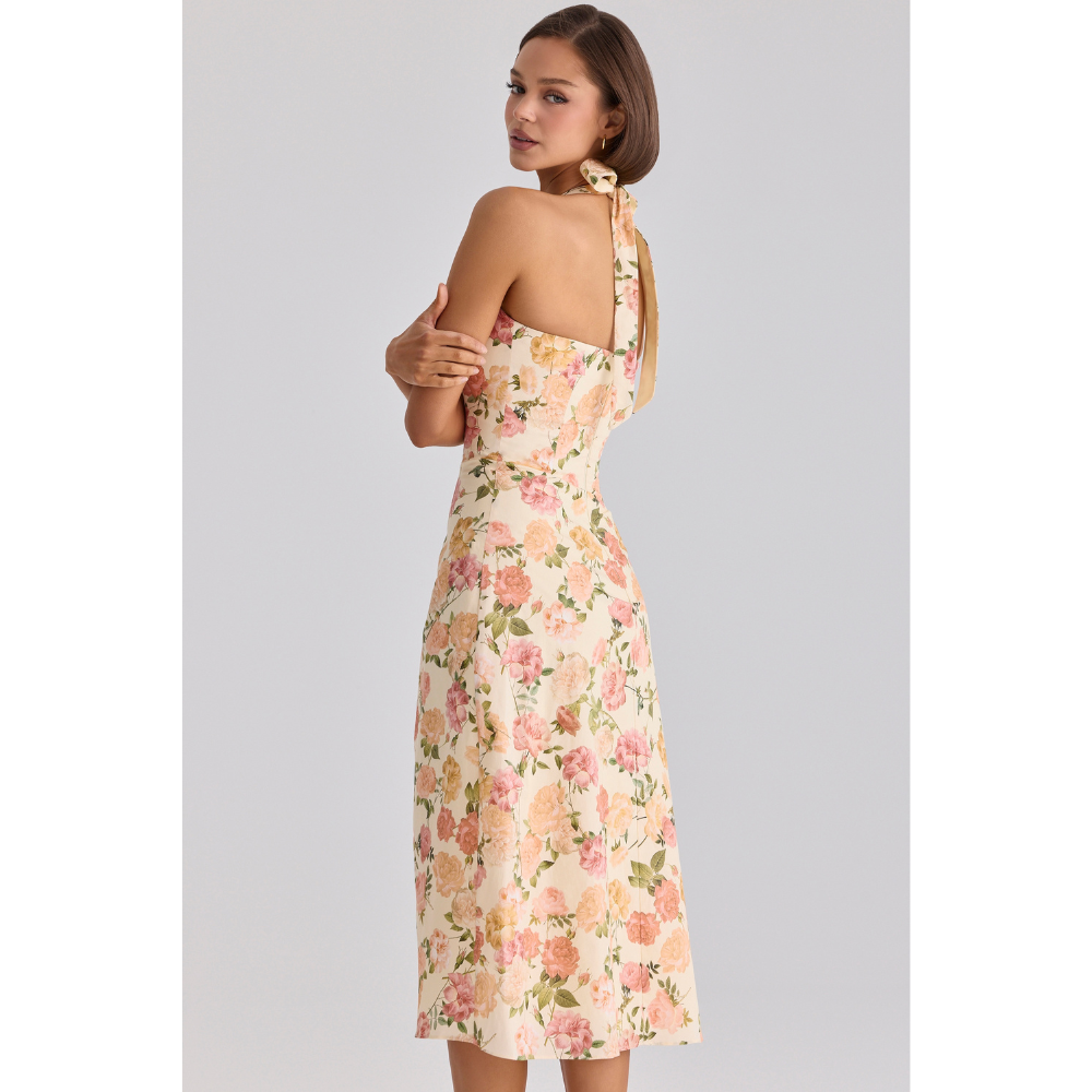 Whitney Halter Maxi Dress
