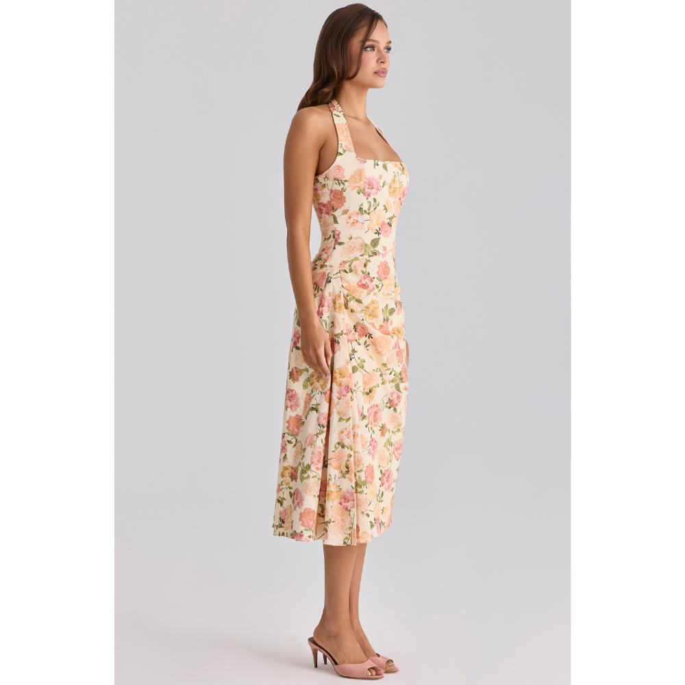 Whitney Halter Maxi Dress