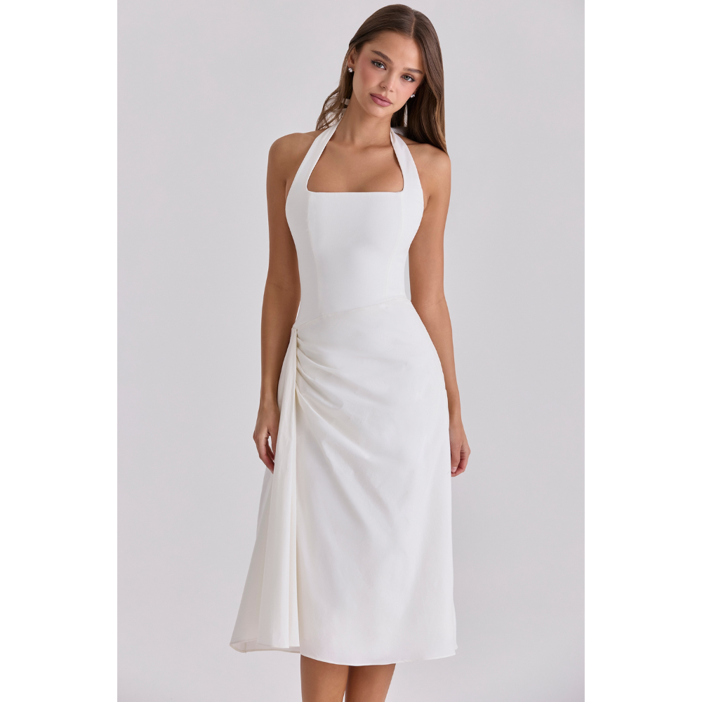 Whitney Halter Maxi Dress
