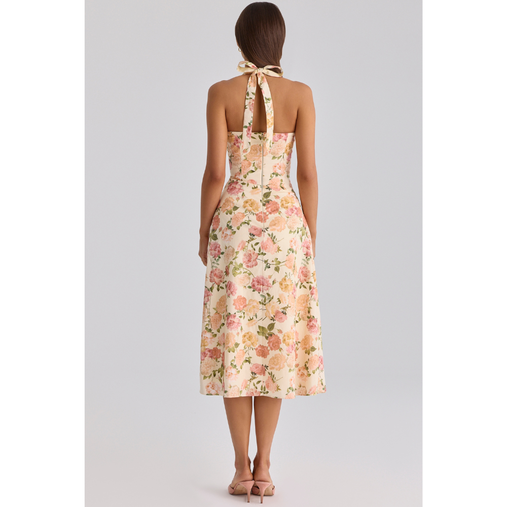 Whitney Halter Maxi Dress