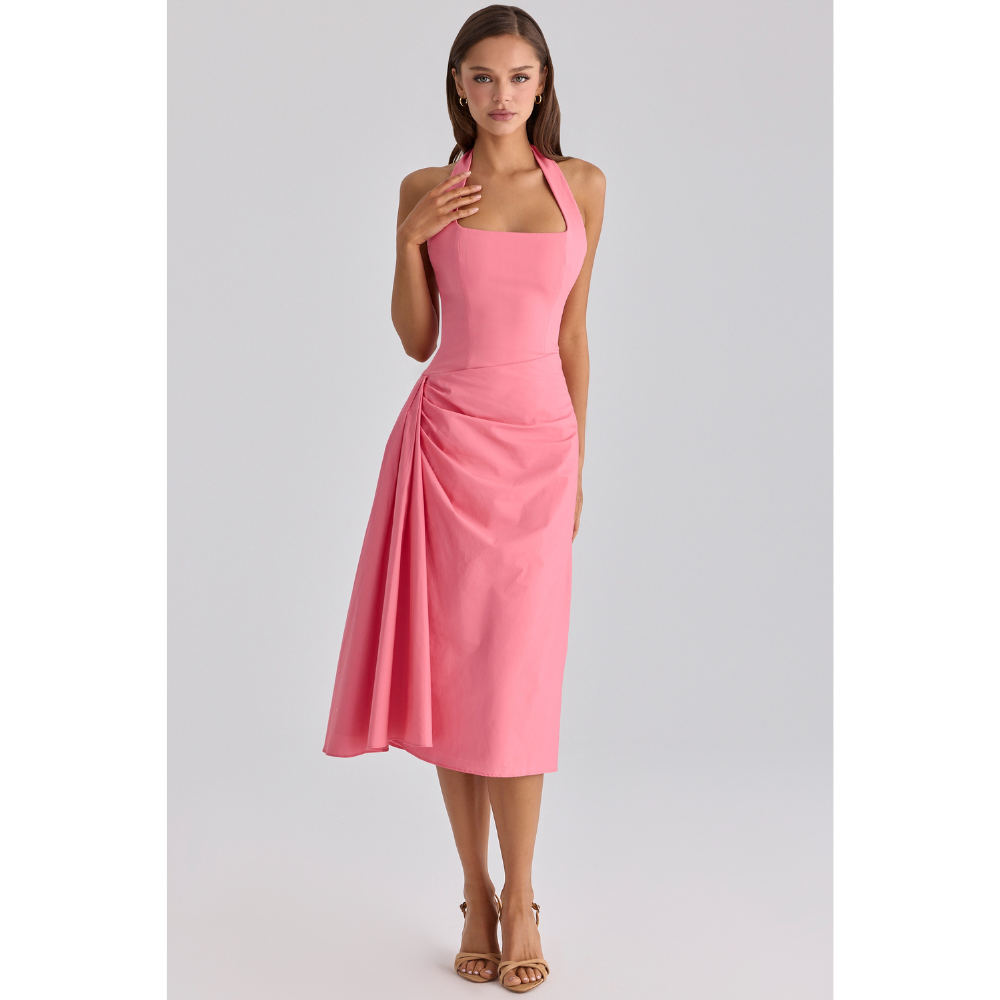 Whitney Halter Maxi Dress