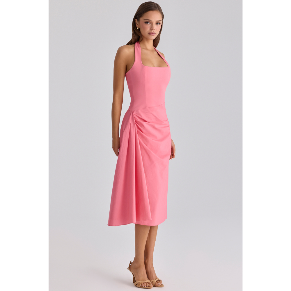 Whitney Halter Maxi Dress