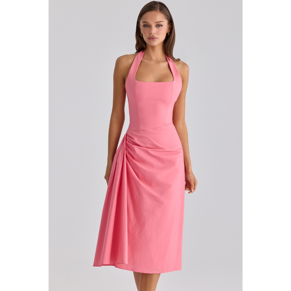 Whitney Halter Maxi Dress