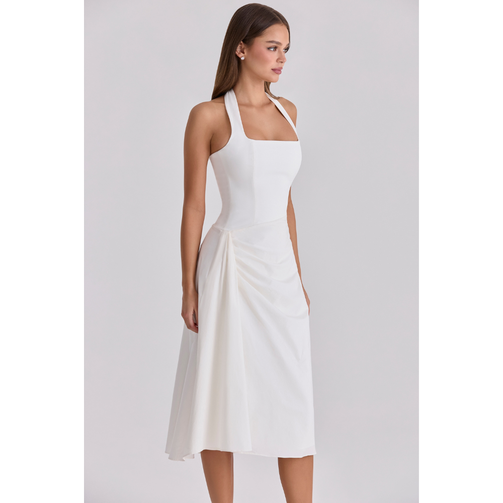 Whitney Halter Maxi Dress