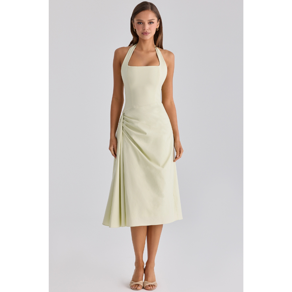 Whitney Halter Maxi Dress