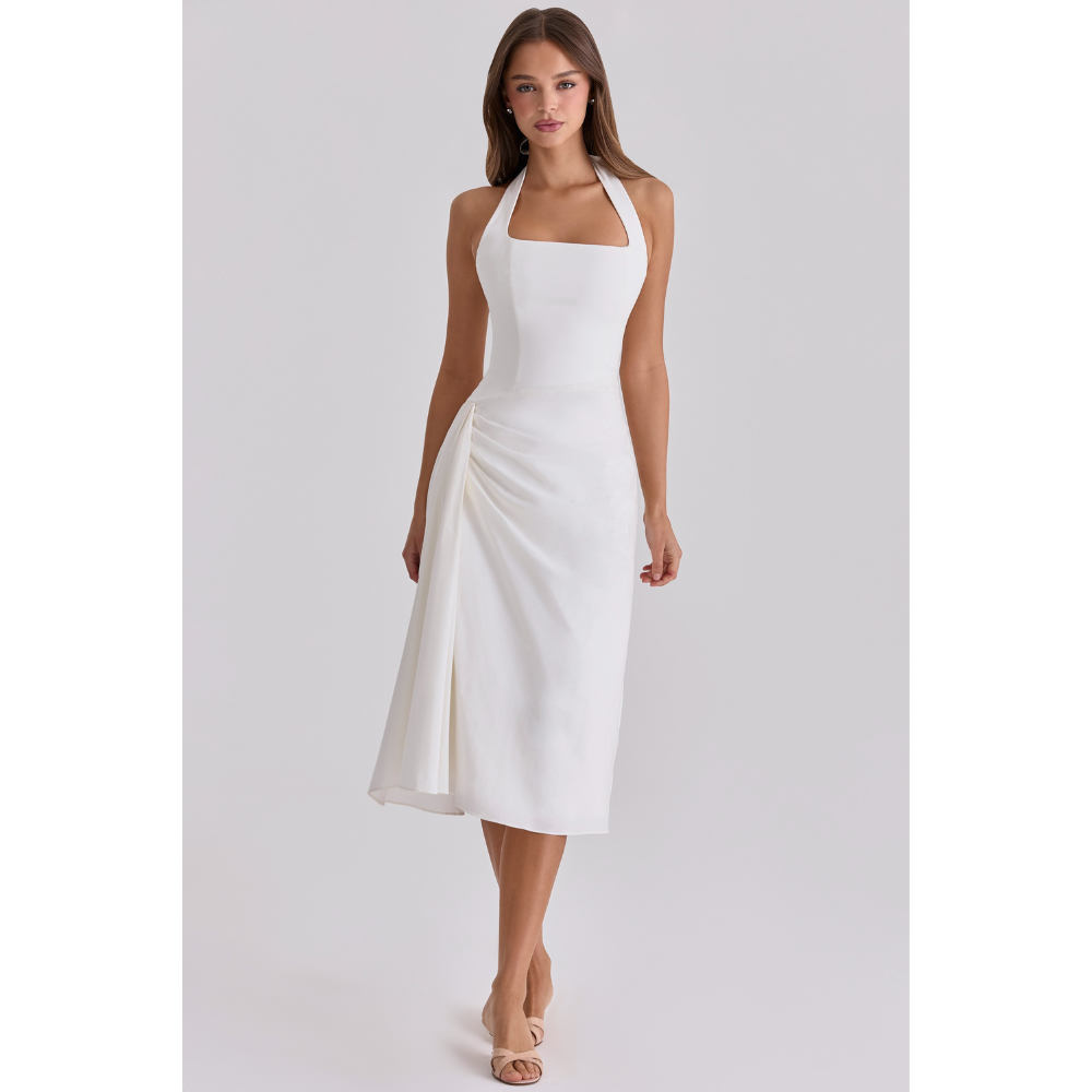 Whitney Halter Maxi Dress