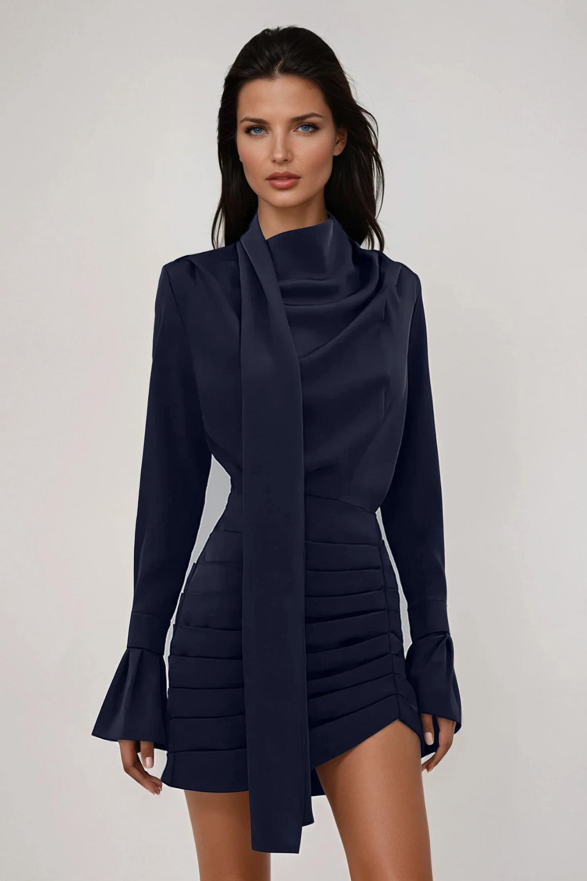 Winslow Ruched Mini Dress