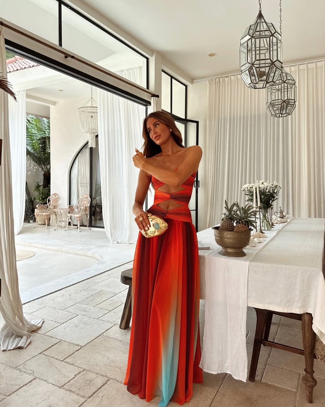 Wren Strapless Maxi Dress