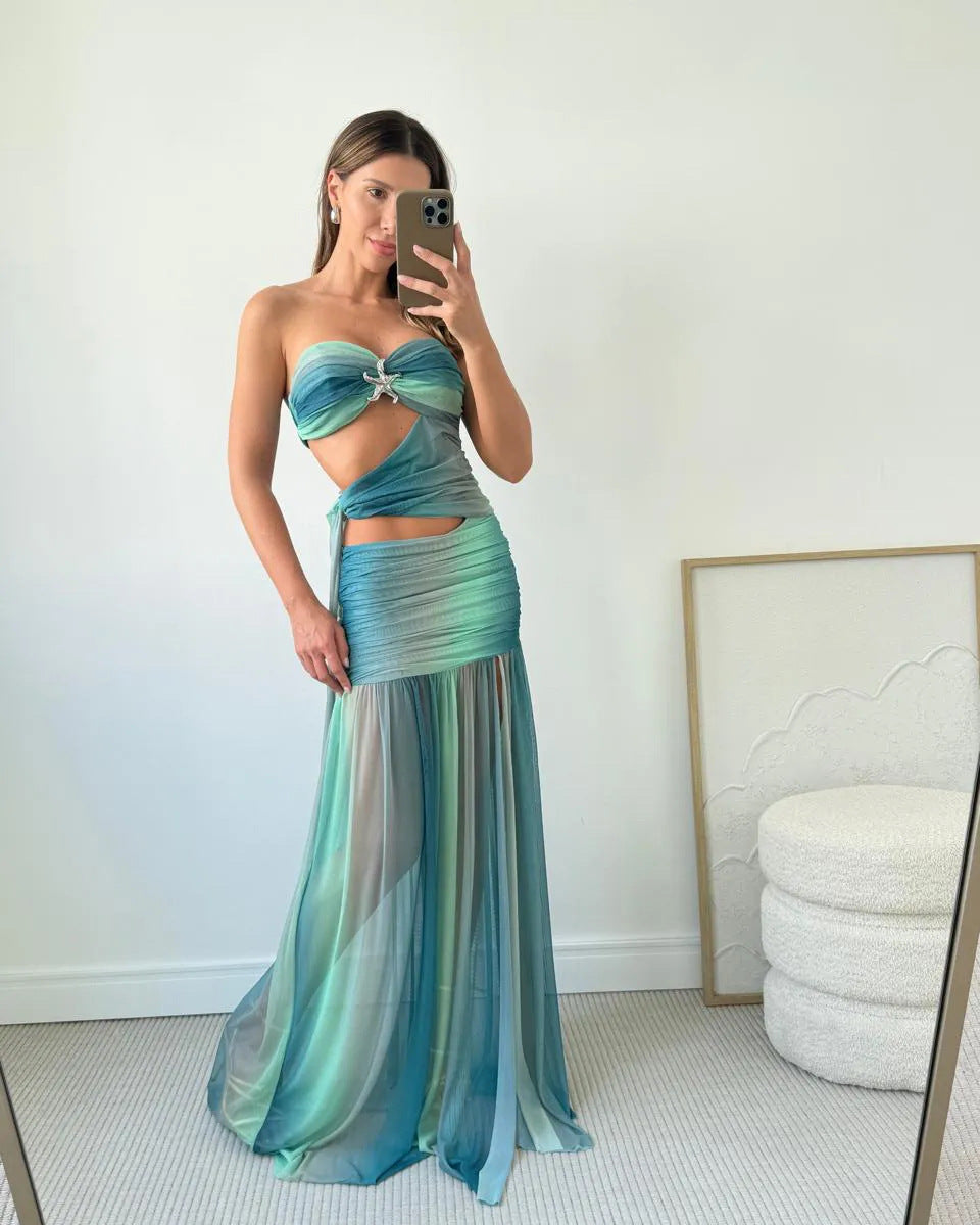 Wren Strapless Maxi Dress