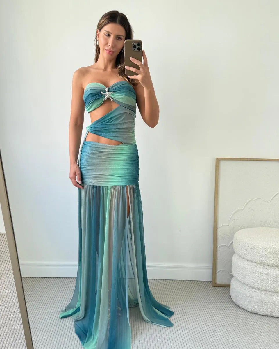 Wren Strapless Maxi Dress