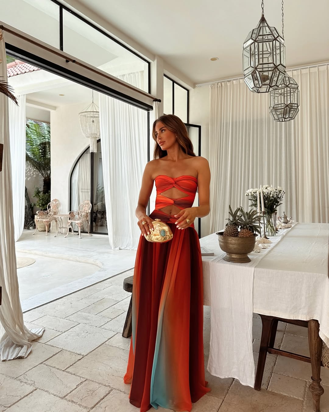 Wren Strapless Maxi Dress