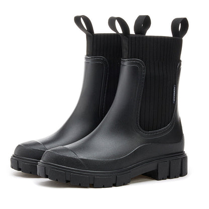 Xena Waterproof Chelsea Boots in Beige
